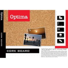 Optima Pluta tabla z lesenim okvirjem, 90 x 120 cm