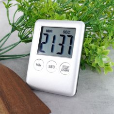 UNBRANDED Digitalni kuhinjski časovnik z magnetom za enostavno namestitev 