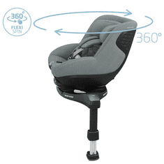 Maxi-Cosi Pearl 360 Pro i-Size avtosedež, 61-105 cm, Authentic Gray (8053510111)