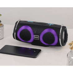 Hoco Zvočnik bluetooth HC12, 10W, RGB, vodoodporen, črn