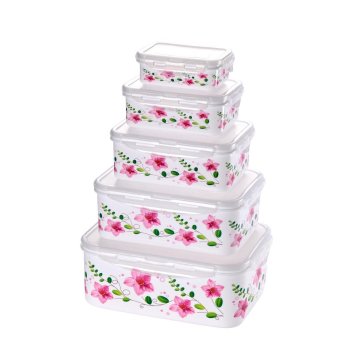 Haushalt Kozarci za hrano Clematis, set 5