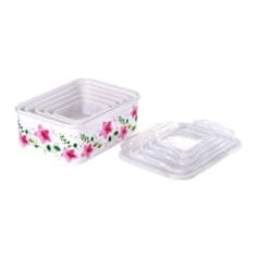 Haushalt Kozarci za hrano Clematis, set 5