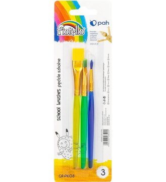 Rayher.	 Čopiči, set 3, šolski