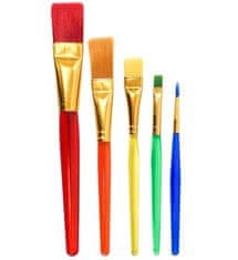 Rayher.	 Čopiči, set 5, šolski