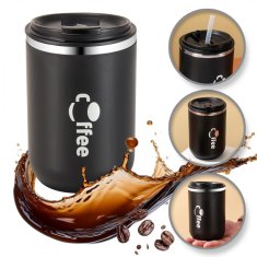 LIVEFY termalna skodelica Office 500ml, črna