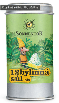 Sonnentor 12 zeliščna sol, BIO, 75 g
