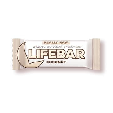 Lifefood kokosova ploščica Lifebar BIO, 40 g