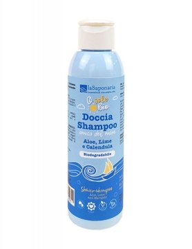 laSaponaria Gel za tuširanje in šampon po sončenju BIO, 150 ml