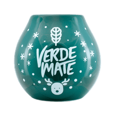 Verde Mate Keramični calabash Verde Mate Winter time, 350 ml