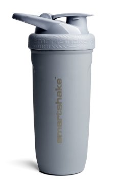 SmartShake Shaker SmartShake Reinforce iz nerjavečega jekla, siv, 900 ml