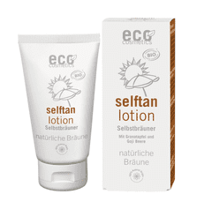 Eco Cosmetics Selftan losjon, losjon za samoporjavitev, BIO, 75 ml