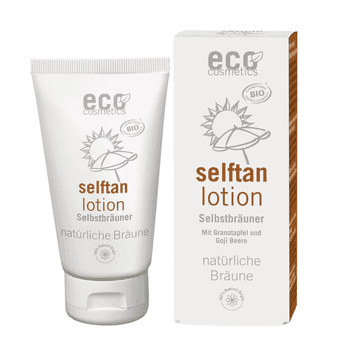 Eco Cosmetics Selftan losjon, losjon za samoporjavitev, BIO, 75 ml