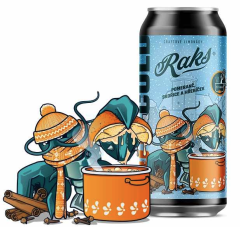 RAKS Pomaranča, cimet in nageljnove žbice, 500 ml
