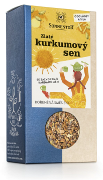 Sonnentor Zlate kurkumine sanje, v prahu, BIO, 120 g