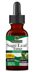 Nature's Answer Sage Leaf, zdravilni žajbelj, izvleček, 30 ml