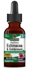 Nature's Answer Echinacea & Goldenseal, ehinaceja in zlatica, izvleček, 30 ml