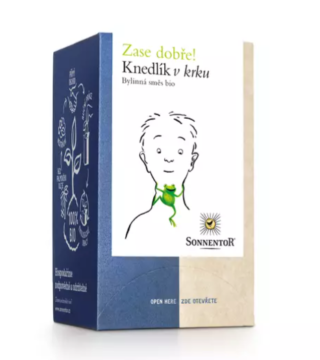 Sonnentor Cmok v vratu, porcijski čaj, BIO, 18 kos