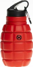 BrainMax Steklenica BrainMax Grenade, zložljiva silikonska steklenica za vodo, 580 ml Barva: Svetlo zelena