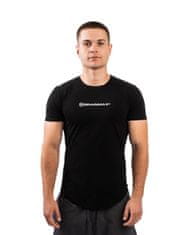 BrainMax moška dolga majica s kratkimi rokavi, črna Velikost: M