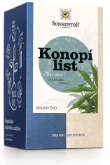 Sonnentor Konopljin list, porcijski čaj, BIO, 18 kom