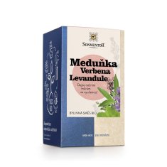 Sonnentor Melisa Verbena Lavender, porcijski čaj, BIO, 18 kos