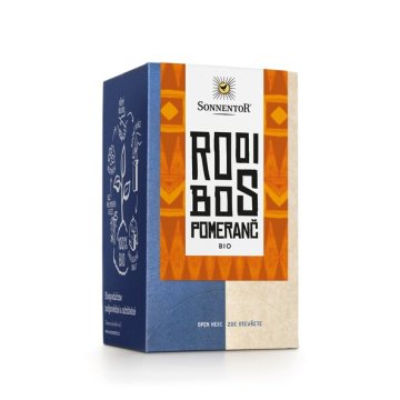 Sonnentor Rooibos pomaranča, porcijski čaj, BIO, 18 kos