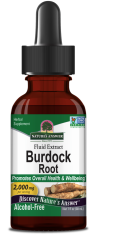 Nature's Answer Burdock Root, korenina repinca, izvleček, 2000 mg, 30 ml