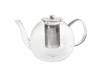 OXALIS Lili stekleni kotliček s cedilom, 2 l