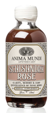 Anima Mundi Schisandra Rose Elixir, eliksir vrtnice Schisandra in vrtnice Schisandra, 59 ml