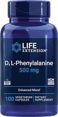 Life Extension Life Extension, D, L-fenilalanin, 500 mg, 100 veganskih kapsul