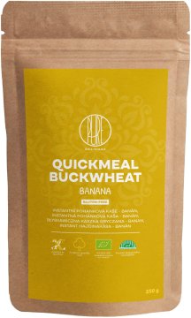 BrainMax Pure QuickMeal, ajdova kaša z banano, BIO, 250 g