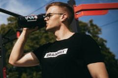 BrainMax LAUF plastični shaker, črn, 700 ml