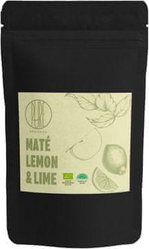 BrainMax Pure Maté Lemon & Lime, limona & limeta, BIO, 50 g Prostornina: 50 g