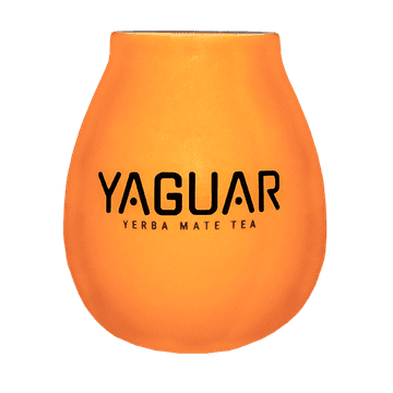 Yaguar Jaguar keramični calabash - oranžni