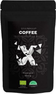BrainMax Coffee Coffee Honduras SHG, mleta, BIO, 1000 g *certifikat CZ-BIO-001