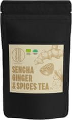 BrainMax Pure Sencha Ginger & Spices, Sencha z ingverjem in začimbami, BIO, 50 g Volumen: 50 g
