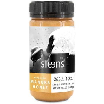 Steens RAW Manuka Honey UMF 10+ (263+ MGO), 500 g