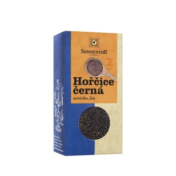 Sonnentor Gorčična črna semena, BIO, 80 g