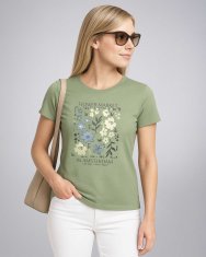 LEAFLETIC Ženska majica s kratkimi rokavi, 2XL