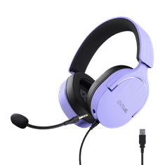 Trust GXT 490P Fayzo Gaming slušalke, vijolične