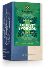 Sonnentor Sreča je odkriti svobodo, porcijski čaj, BIO, 18 kos