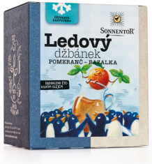 Sonnentor Ice mug pomaranča - bazilika, porcijski čaj, BIO, 16 kos
