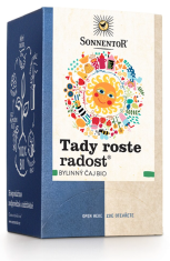 Sonnentor Tady roste radost, porcijski čaj, BIO, 18 kos