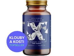 BrainMax Vitamin D3 & K2, D3 5000 IE / K2 als MK7 all-trans K2VITALDELTA 150 mcg, 100 rastlinskih kapsul