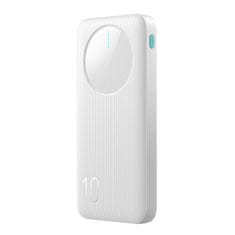 Joyroom Powerbank JR-PBF12 10000mAh 2,4A 2x USB-A 1x USB-C - bela