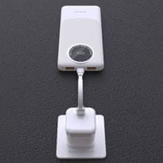DUDAO Powerbank K12 10000mAh USB-A USB-C PD22.5W - bela