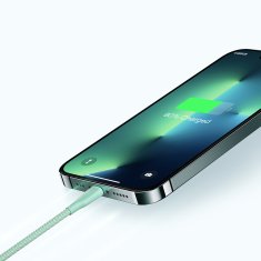 Joyroom Kabel USB-C 60 W za hiter prenos Multi-Color Series 1 m roza