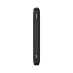 BASEUS Powerbank Airpow 20 W 10000 mAh s kablom USB-A – USB-C 30 cm – črn
