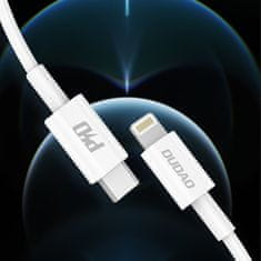 DUDAO Kabel L6X USB-C - iPhone Lightning PD 20W 1m - bel