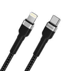 WOZINSKY Kabel za iPhone USB-C - Lightning PD 30W 1m črn
